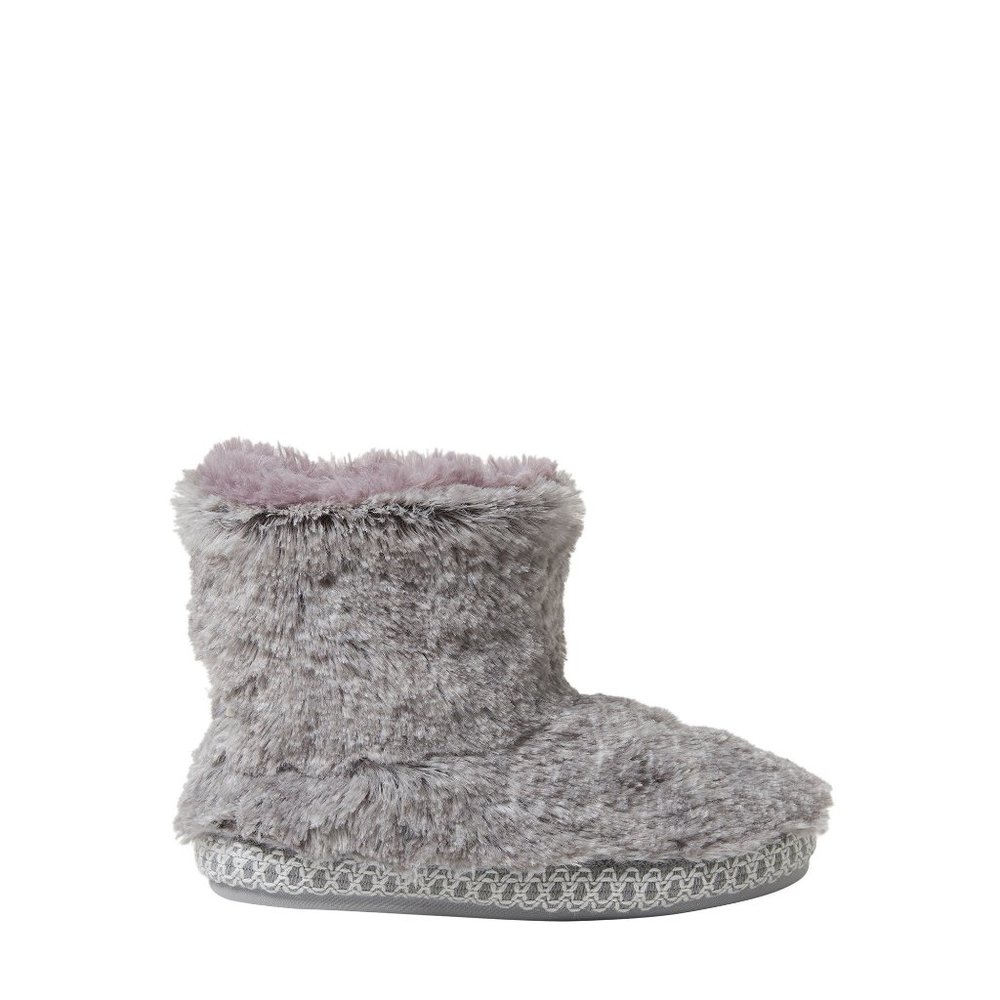 Girls Furry Bootie slippers by Dearfoams